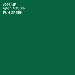 #07643F - Fun Green Color Image