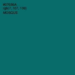 #076B6A - Mosque Color Image