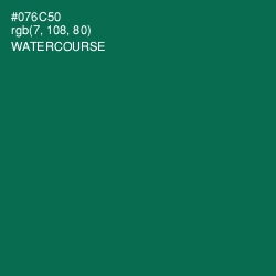 #076C50 - Watercourse Color Image