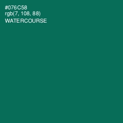 #076C58 - Watercourse Color Image
