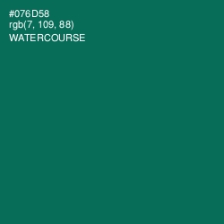 #076D58 - Watercourse Color Image