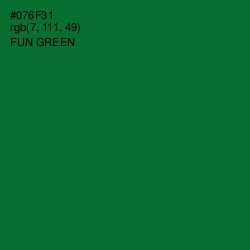 #076F31 - Fun Green Color Image