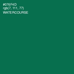 #076F4D - Watercourse Color Image