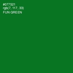 #077521 - Fun Green Color Image