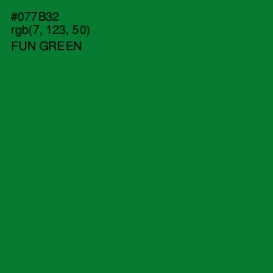 #077B32 - Fun Green Color Image