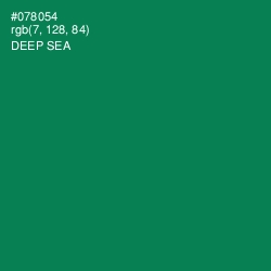 #078054 - Deep Sea Color Image