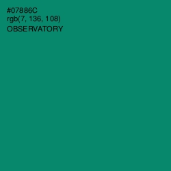 #07886C - Observatory Color Image