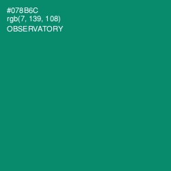 #078B6C - Observatory Color Image