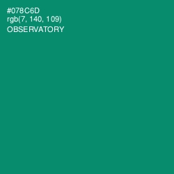 #078C6D - Observatory Color Image