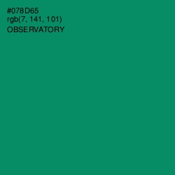 #078D65 - Observatory Color Image