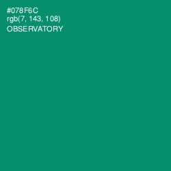 #078F6C - Observatory Color Image