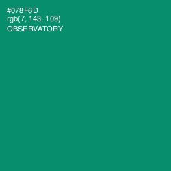 #078F6D - Observatory Color Image