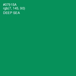 #07915A - Deep Sea Color Image