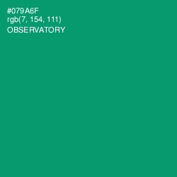 #079A6F - Observatory Color Image