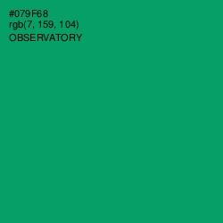 #079F68 - Observatory Color Image