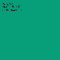 #079F7A - Observatory Color Image