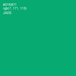 #07AB71 - Jade Color Image