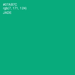 #07AB7C - Jade Color Image