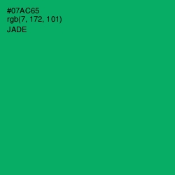 #07AC65 - Jade Color Image