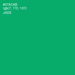 #07AC6B - Jade Color Image