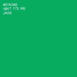 #07AD60 - Jade Color Image