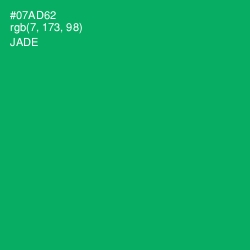 #07AD62 - Jade Color Image