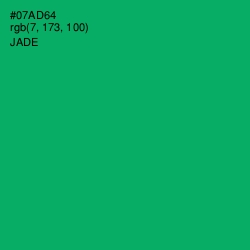 #07AD64 - Jade Color Image