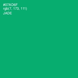 #07AD6F - Jade Color Image