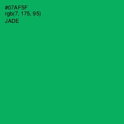 #07AF5F - Jade Color Image