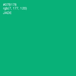 #07B178 - Jade Color Image