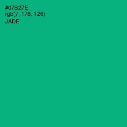 #07B27E - Jade Color Image