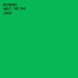 #07B654 - Jade Color Image