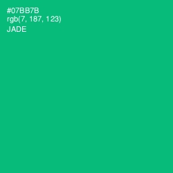 #07BB7B - Jade Color Image