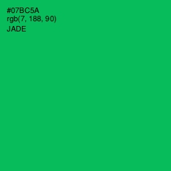 #07BC5A - Jade Color Image