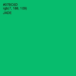 #07BC6D - Jade Color Image