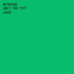 #07BD6B - Jade Color Image