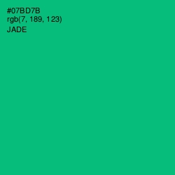 #07BD7B - Jade Color Image