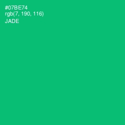 #07BE74 - Jade Color Image