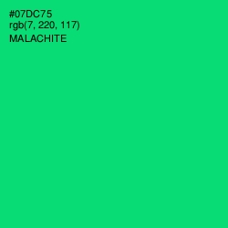 #07DC75 - Malachite Color Image
