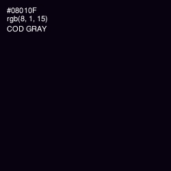 #08010F - Cod Gray Color Image