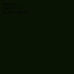 #081303 - Black Forest Color Image