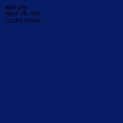 #081C66 - Lucky Point Color Image