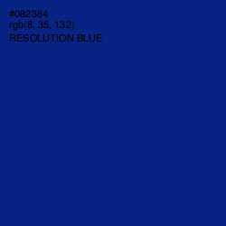 #082384 - Resolution Blue Color Image