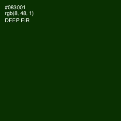 #083001 - Deep Fir Color Image