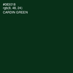 #083018 - Cardin Green Color Image