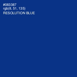 #083387 - Resolution Blue Color Image