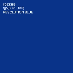 #083388 - Resolution Blue Color Image