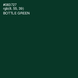 #083727 - Bottle Green Color Image