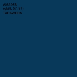 #08395B - Tarawera Color Image