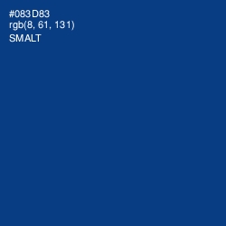 #083D83 - Smalt Color Image